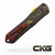 Heretic Knives Manticore E Bounty Hunter Battleworn Two Tone Black Bowie H026B-14A-BOUNTY Cajun Knife And Gear