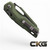 Microtech MSI Vintage Green Cerakote Standard 210T-1PMCVG Cajun Knife And Gear