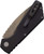 ProTech Pro Strider PT Plus- Smokey Gray DLC Magnacut Black Handle PT221