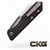 Heretic Knives Jinn Stonewash Partial Serrated Carbon Fiber H013-2B-CF H013-2B-CF Cajun Knife And Gear