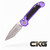 MICROTECH LUDT GEN III APOCALYPTIC PART SERRATE PURPLE HANDLE 1135-11APPU