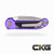 MICROTECH LUDT GEN III APOCALYPTIC PART SERRATE PURPLE HANDLE 1135-11APPU