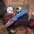 Microtech MSI SE Apocalyptic Blue Cerakote Handle 210T-10APPMCBL