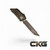 Microtech Combat Troodon TE Part Serrate Outbreak 1144-2OBDS Cajun Knife And Gear