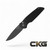 ProTech TR-3 Auto Fish Scale Black Blade And Handle TR-3 X1.