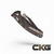 Microtech Amphibian SE Black Apocalyptic Fluted Distressed Black 137RL-1FLDBK Cajun Knife And Gear