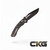 Microtech Amphibian SE Black Apocalyptic Fluted Distressed Black 137RL-1FLDBK Cajun Knife And Gear