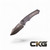 Heretic Knives Pariah Auto Drop Point GITD Carbon Fiber Tritium Button H048-6A-GLO/CF.