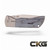 McNees Knives Mac2 3.5 Stonewash Blue Jigged Bolster Drop Mac2-3.5-SW-Blue-Jig Cajun Knife And Gear