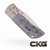 McNees Knives Mac2 3.5 Stonewash Blue Jigged Bolster Drop Mac2-3.5-SW-Blue-Jig Cajun Knife And Gear