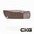 MCNEES KNIVES MAC 2 3.5 STONEWASH BRONZE JIGGED BOLSTER DROP POINT Mac2-3.5-SW-Bronze-J