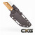McNees Knives Ridge Runner Coyote Handle MCN-PM-RDGRNNR-FB-CY Cajun Knife And Gear
