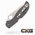 Spyderco Strech 2 XL Grey G-10 CPM CRU-WEAR C258GPGYCW Cajun Knife And Gear