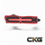 Microtech SCARAB II GEN III D/E-S BLACK STANDARD RED 1180-1RD Cajun Knife And Gear