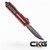 Microtech SCARAB II GEN III D/E-S BLACK STANDARD RED 1180-1RD Cajun Knife And Gear