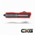 Microtech SCARAB II GEN III D/E-S BLACK STANDARD RED 1180-1RD Cajun Knife And Gear