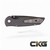 ProTech TR-3 Integrity Relic Black INT106 Cajun Knife And Gear
