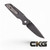 ProTech TR-3 Integrity Relic Black INT106 Cajun Knife And Gear