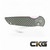 Protech TR-3 Tactical Response Green Fish Scale TR-3 X1 SW Green Cajun Knife And Gear