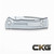 Chaves Knives Integral Redencion 229 Stonewashed Handle DP Belt Satin Blade CK-1C1-1A1A-1A0