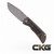 McNees Knives Mac 2 3.5- Atomic Bronze w/ Cowboy Richlite Inlay