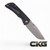 McNees Knives Mac 2 3.5- Blackout Frag w/bronze Hardware