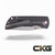 McNees Knives Mac 2 3.5- Blackout Frag w/bronze Hardware