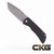McNees Knives Mac 2 3.5- Blackout Frag w/bronze Hardware