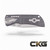 McNees Knives Mac 2 3.5- Blackout Tiger Bomber w/ Green Hardware