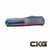 MICROTECH KNIVES CYPHER II DOUBLE EDGE SIGNATURE SERIES RED X-51 STANDARD 1242-1RDX51S