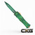 MICROTECH KNIVES HERA II MINI DOUBLE EDGE ST. PATRICKS DAY GREEN 1702M-1SPDGRS
