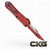 Heretic Knives Manticore E CEL Shade Red H026BF-CS-RD Cajun Knife And Gear