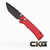 Chaves x Pro-Tech Exclusive Redencion 229 Red / Black CHAVRDBLK Cajun Knife And Gear