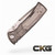 CHAVES KNIVES REDENCION STREET DROP POINT HALF ROCK BLADE TX 2025 CHAVREN12RCK