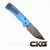Chaves x Pro-Tech Texas Redencion 229 Blue Black #1 of 35 CHAVPTKTXBLUBLK1 Cajun Knife And Gear