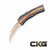HERETIC KNIVES ROC BAKER FORGE COPPER AND BRASS BSTX25002