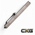Microtech Ultratech Gen III ZBP D/E Black Standard Natural Clear 1122-1NC Cajun Knife And Gear