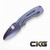 Spyderco PITS 2 SLIPIT C269TIP Cajun Knife And Gear