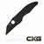 Spyderco Microjimbo Black G-10 Black Blade C264GPBK Cajun Knife And Gear