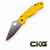 Spyderco Para 3 Salt Lightweight Yellow SpyderEdge MagnaCut Blade C223SYL Cajun Knife And Gear