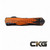 HERETIC KNIVES MANTICORE E DOUBLE EDGE CEL SHADE ORANGE H028F-CS-OR