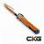 Heretic Knives Manticore X CEL Shade Orange Recurve H033F-CS-OG Cajun Knife And Gear