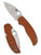 SPYDERCO SAGE 5 BURNT ORANGE G-10 CPM REX 121