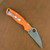 Spyderco Para Military 2 Orange G-10 CTS XHP Wharncliffe Exclusive - Pre Owned - Excellent Condition- No Box C81GWCOR2-U