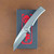 CHAVES KNIVES ULTRAMAR SANGRE STREET FLIPPER BELT SATIN M390 WHARNCLIFFE STONEWASHED HANDLES FRAME LOCK ST-SW-SWTI-BF-U
