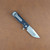 CHAVES KNIVES ULTRAMAR TAK FLIPPER 2.75" M390 BELT SATIN COMPOUND TANTO BLACK G10 LINER LOCK TAK-TR-BG10-BF-U