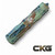 Microtech Dirac Delta DE Outbreak Deep Engraved 227-1OBDS Cajun Knife And Gear