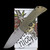 Mcnees Knives Mac 2 3.5" Drop Point Swerve Green / Bronze Stonewashed Hardware SIMS1T0265