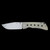 Mcnees Knives Mac 2 3.5" Drop Point Speed Hole Green Bronze SIMS1T1801