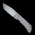 McNees Knives Mac 2 3.5" Drop Point Frag Stonewash Bronze SIMS1T0379
